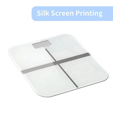 Weight Scale Glass Panel